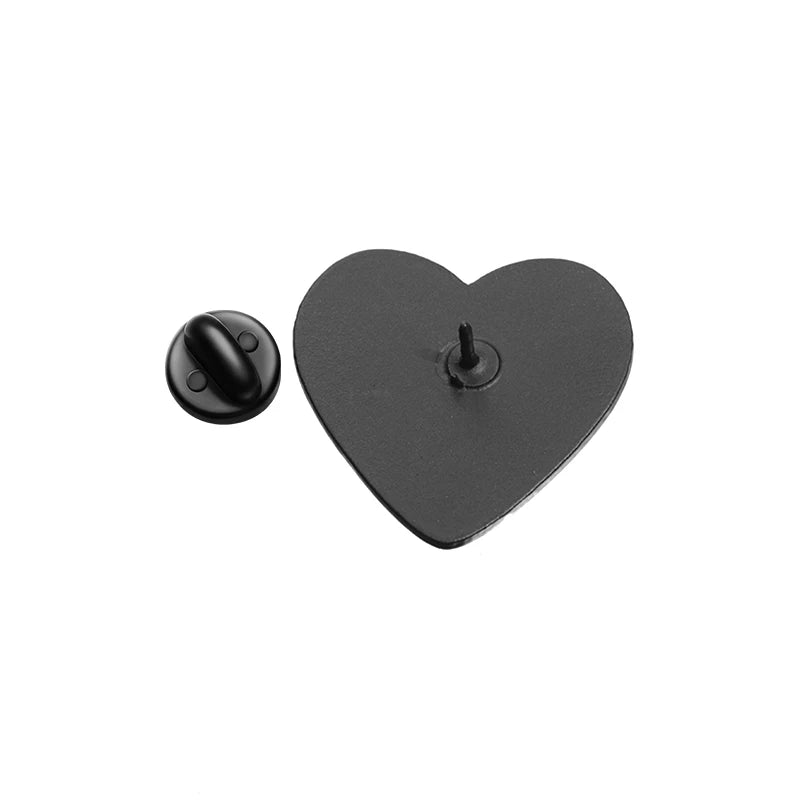 Bound By Rope Heart BDSM Pin