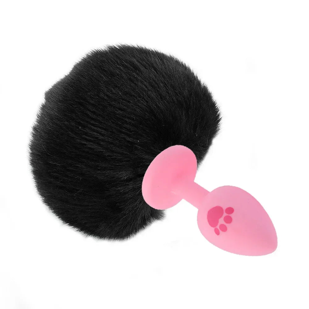 Sweet Bunny Paw Anal Plug (Colors)