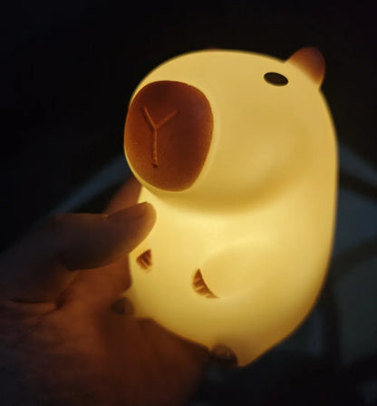Capybara Cuddle Glow Night Light