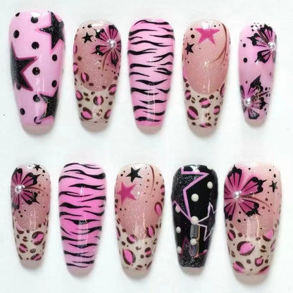 Wild Starlet Press-On Nail Set (30 Piece)