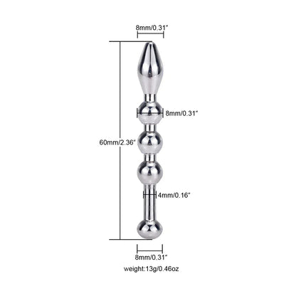 Stainless Steel Metal Dilator Urethral Sound - Puppy's Aesthetics