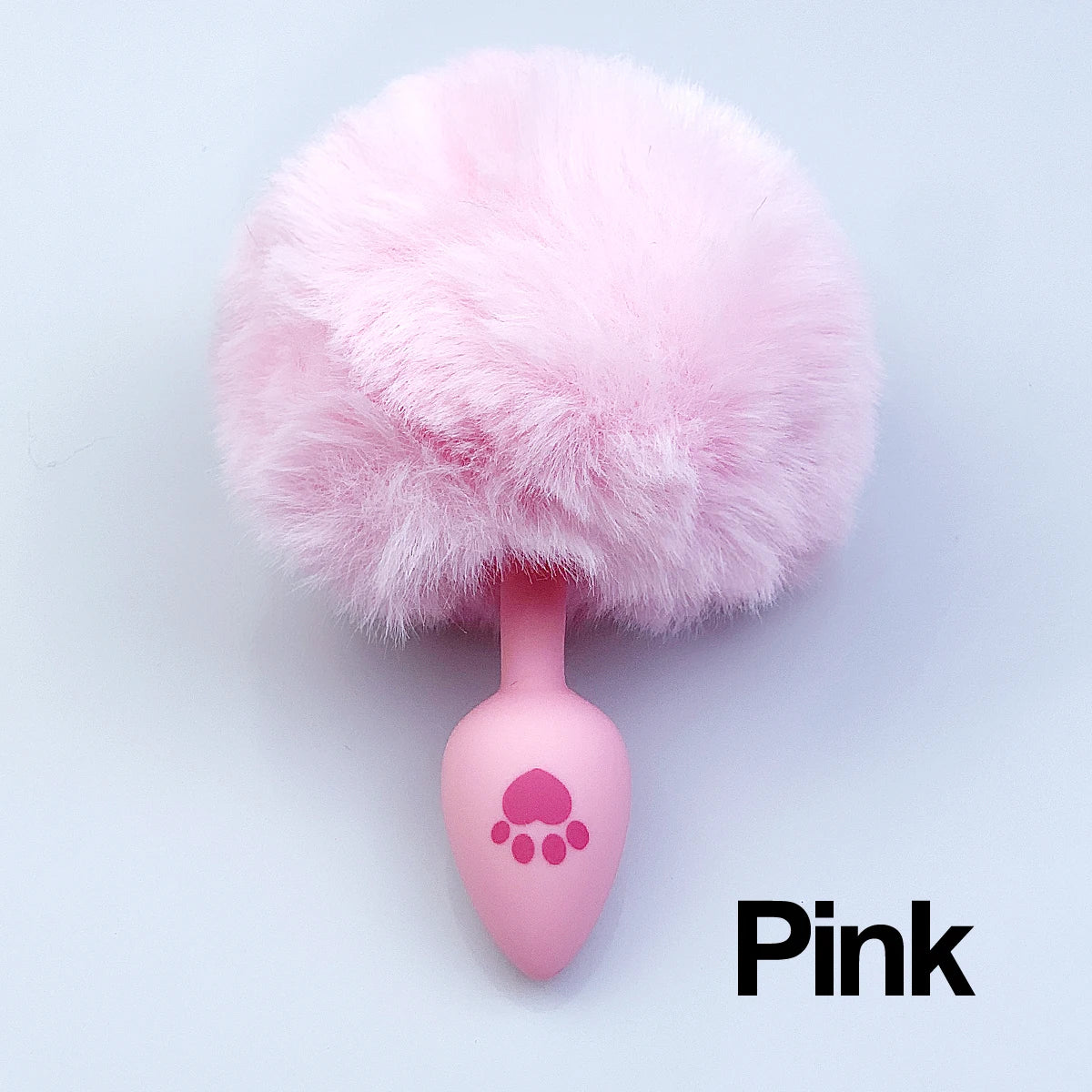 Fluffy Bunny Silicone Paw Plug