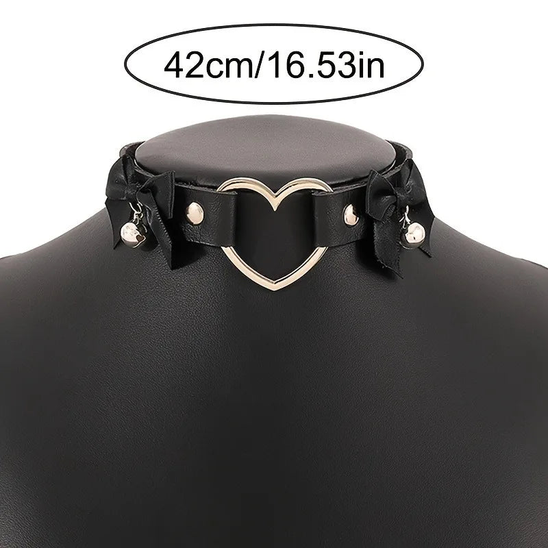Sweetheart Bell Bow Collar (Colors)