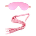 Blush Obedience Flogger & Blindfold Set - Puppy's Aesthetics