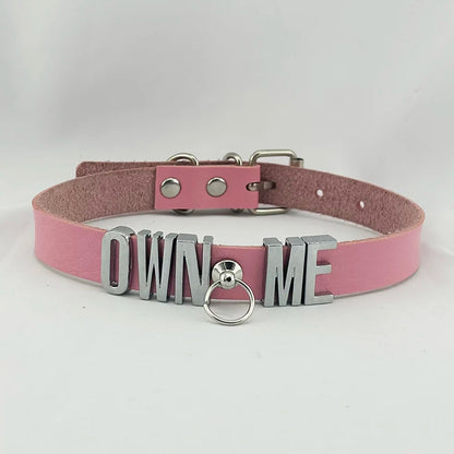 Yes Daddy Pink Collar + Leash (Colors)