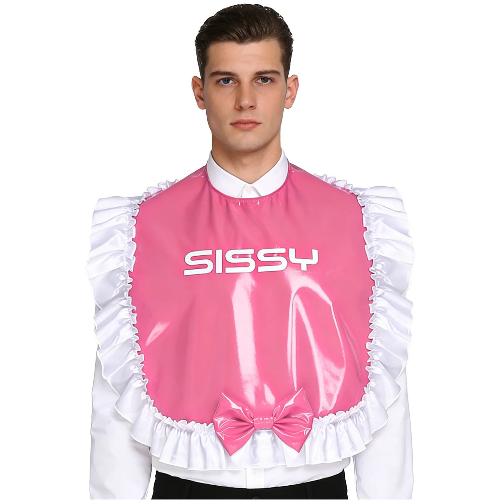 Sweet Sissy Ruffle Large Bib