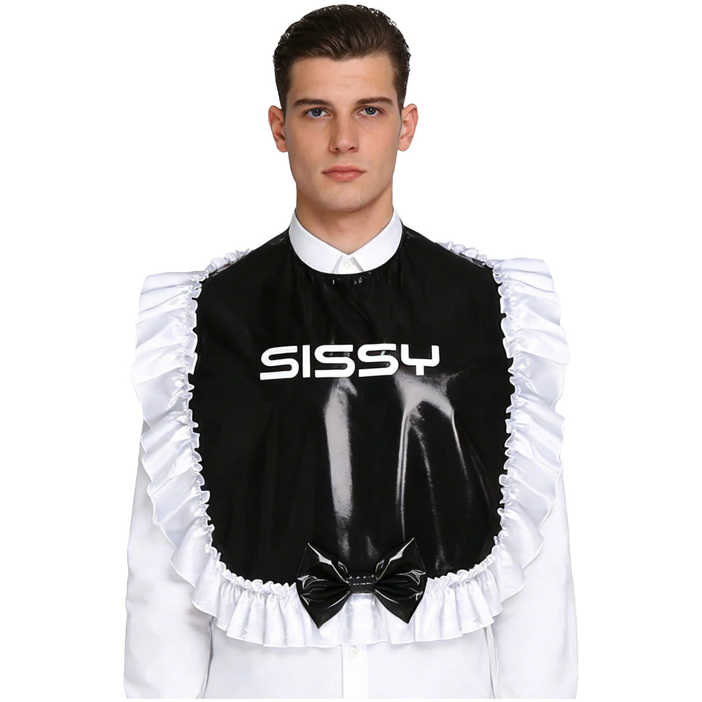 Sweet Sissy Ruffle Large Bib