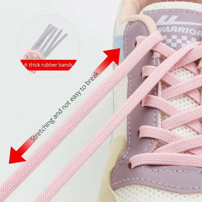 Easy-Step Magnetic No-Tie Shoelaces (Colors)