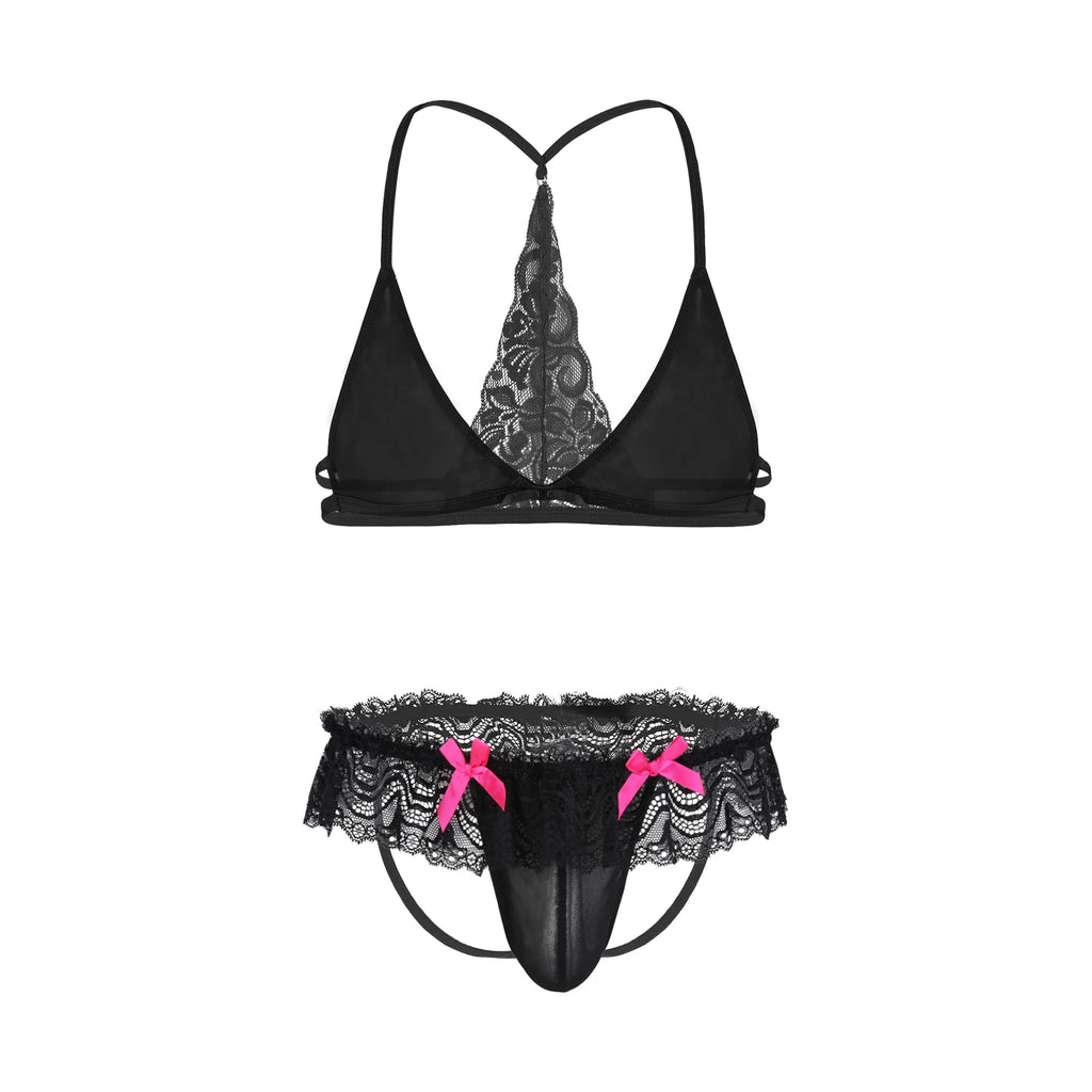 Sissy Dreams Lace Fantasy Lingerie Set