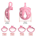 Adjustable Chastity Cage Set with Rings