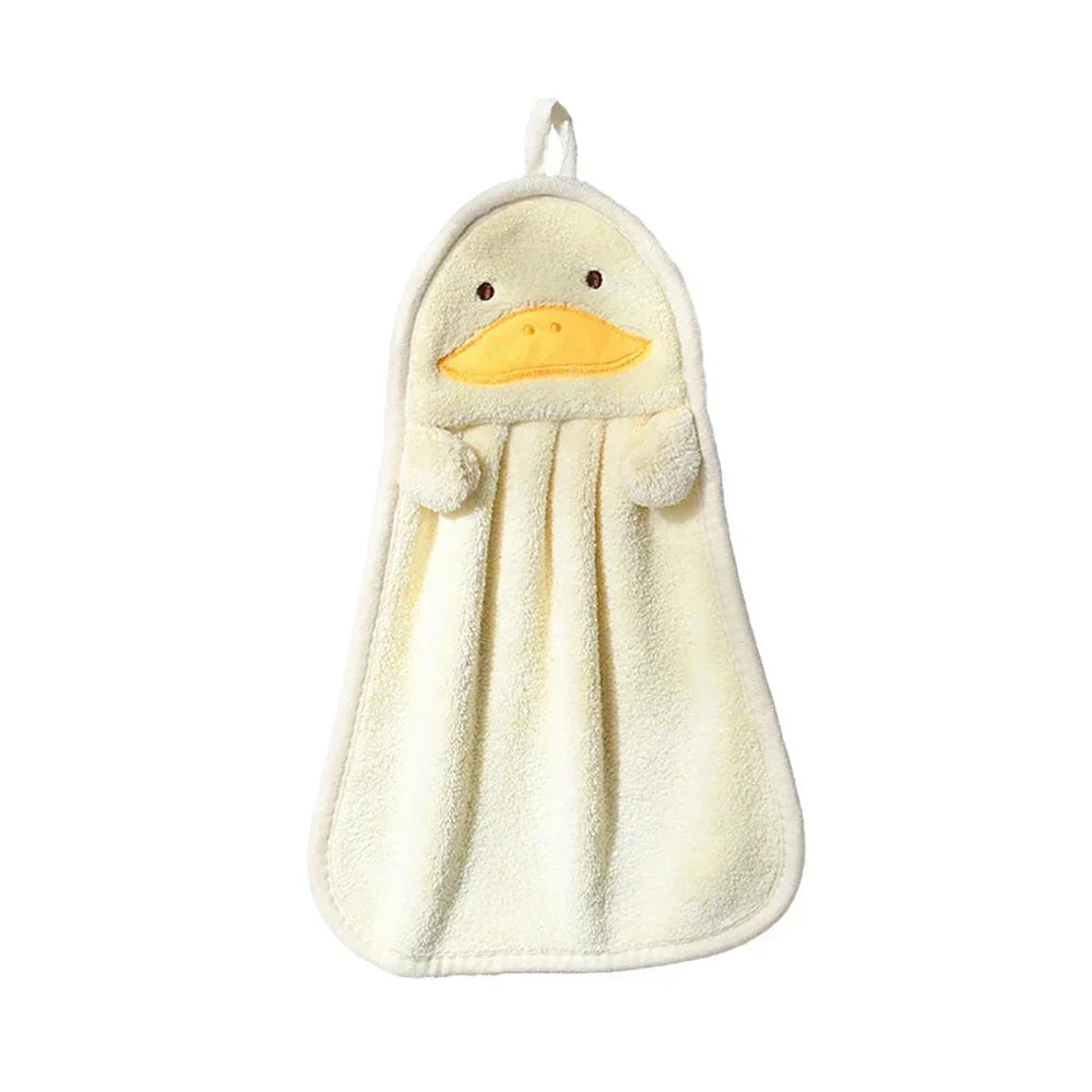 Sleepy Penguin Hanging Hand Towel