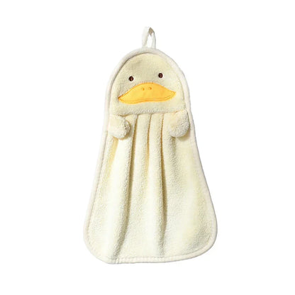 Sleepy Penguin Hanging Hand Towel