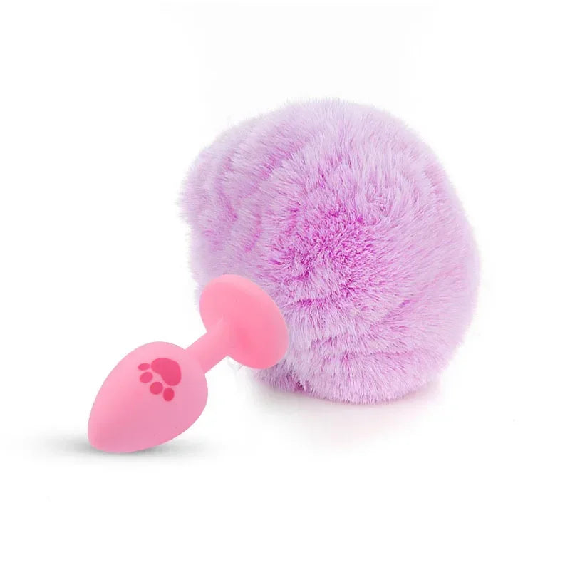 Sweet Bunny Paw Anal Plug (Colors)