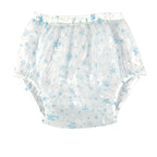 ABDL High Waist Snowflakes PVC Diaper Cover