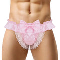 Sugar Kiss Bow Sissy Thong Briefs - Puppy's Aesthetics