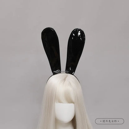 Midnight Bunny Ears Headband