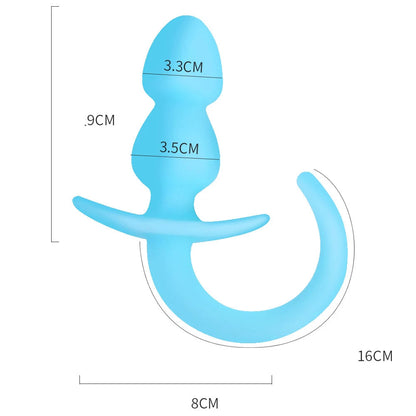 Moon Glow Pup Tail Plug