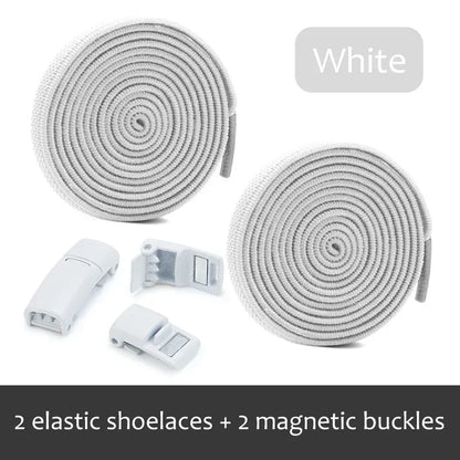 Easy-Step Magnetic No-Tie Shoelaces (Colors)