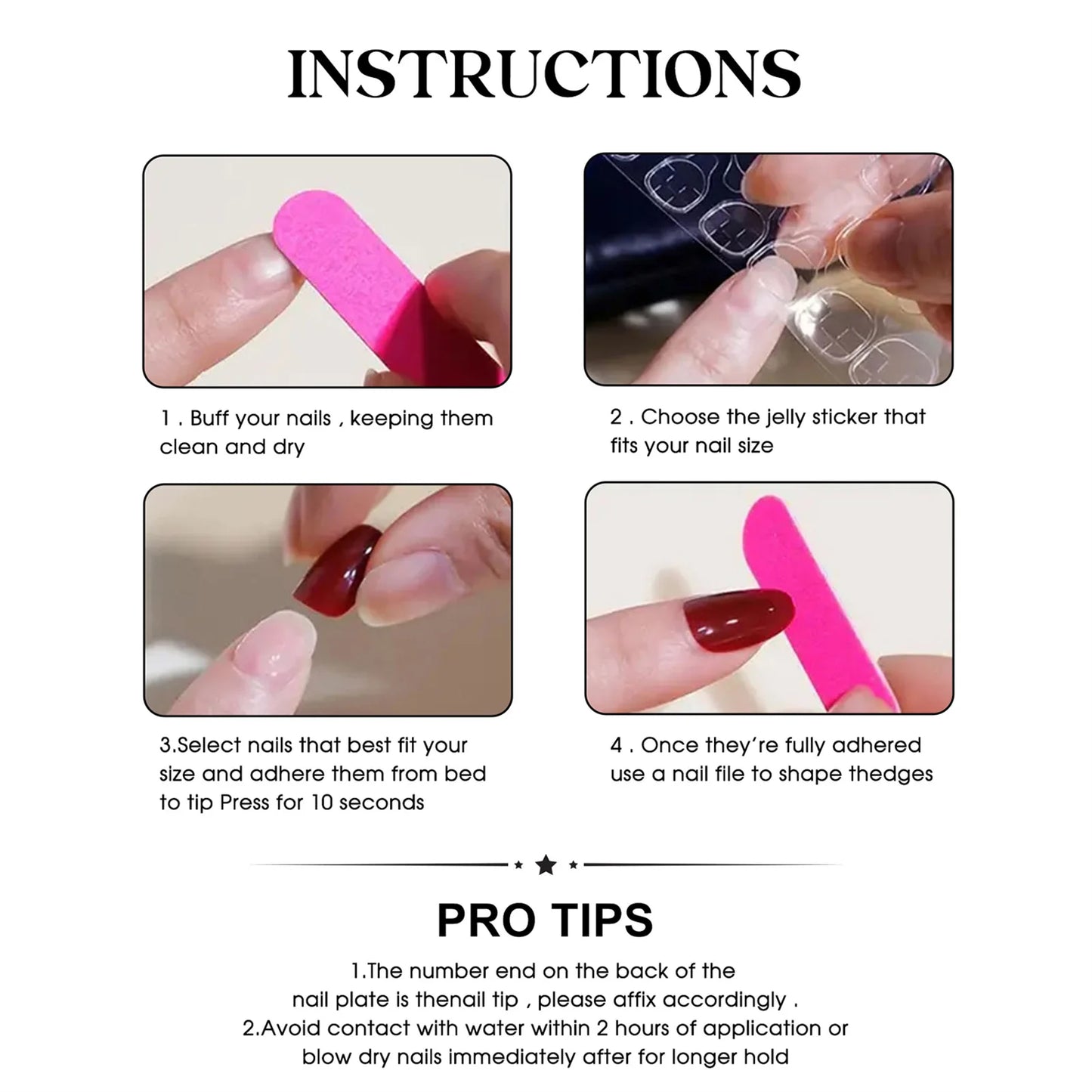 Wild Starlet Press-On Nail Set (30 Piece)