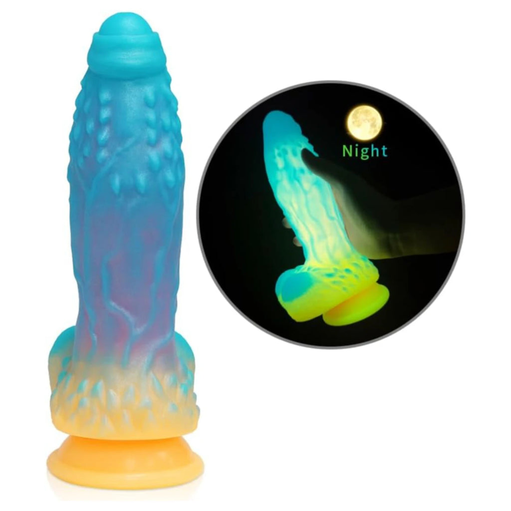 Luminous Dragonfire Monster Dildo