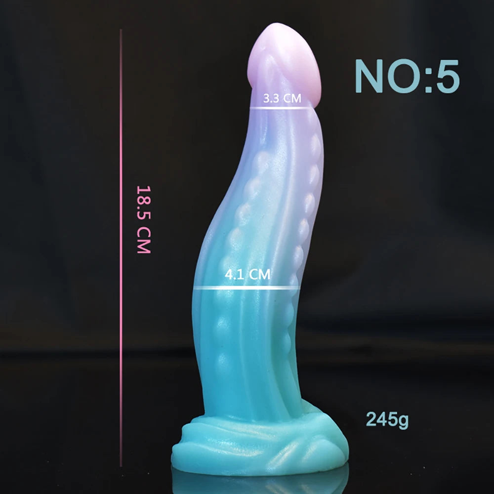 Pink Frost Monster Dildo