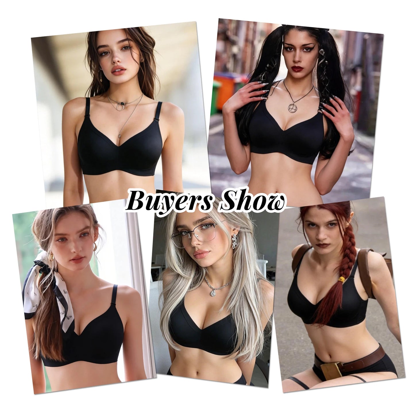 Silicone Gel Breast Forms Bra Set