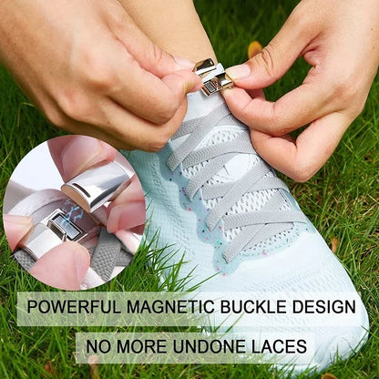 Easy-Step Magnetic No-Tie Shoelaces (Colors)