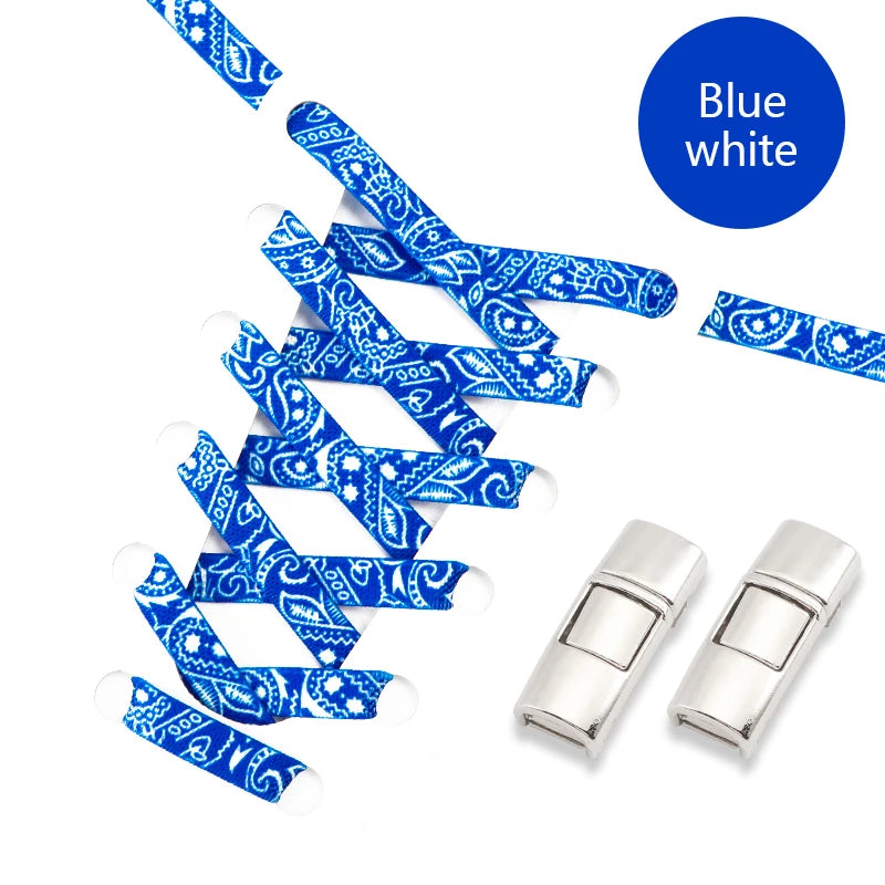 No-Tie Press Lock Elastic Shoelaces