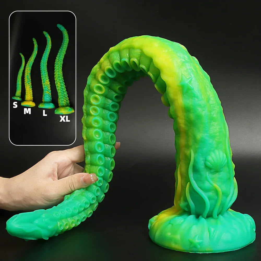 Long Octopus Tentacle – Monster Fantasy Dildo - Puppy's Aesthetics