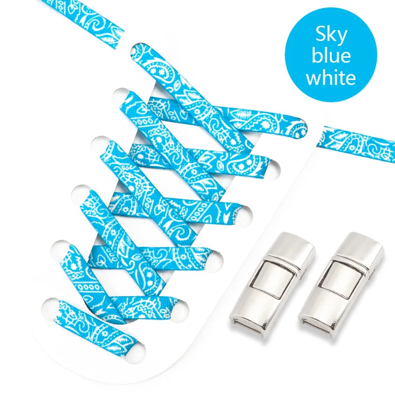 No-Tie Press Lock Elastic Shoelaces