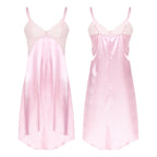 Sissy Lace Dream Satin Nightdress