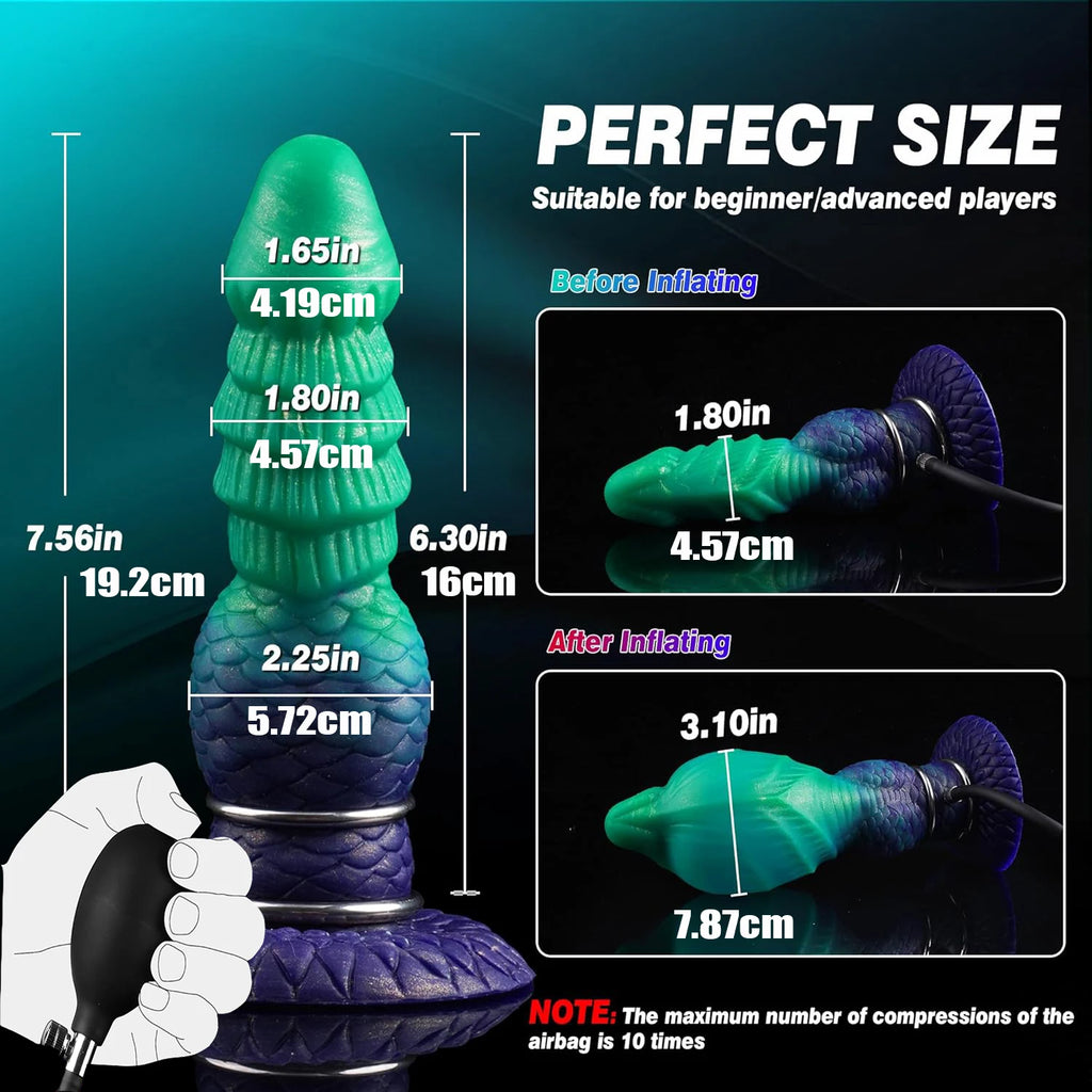 Canine Squirting Dildo – Liquid Silicone