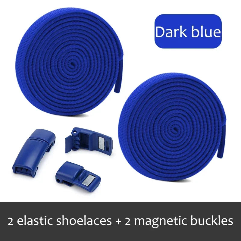 Easy-Step Magnetic No-Tie Shoelaces (Colors)