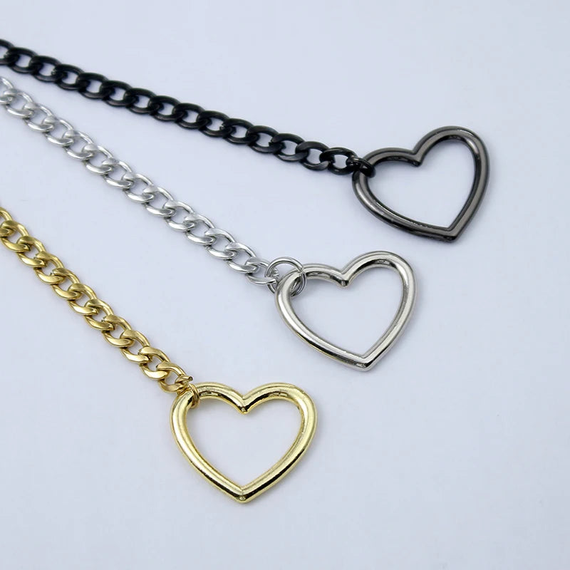 Submissive Day Collar Heart Locker With Key (Colors)