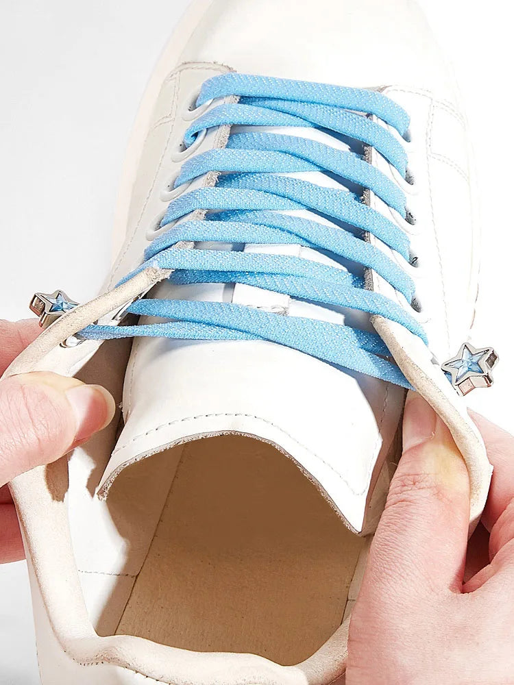 Star Diamond No-Tie Shoelaces Set
