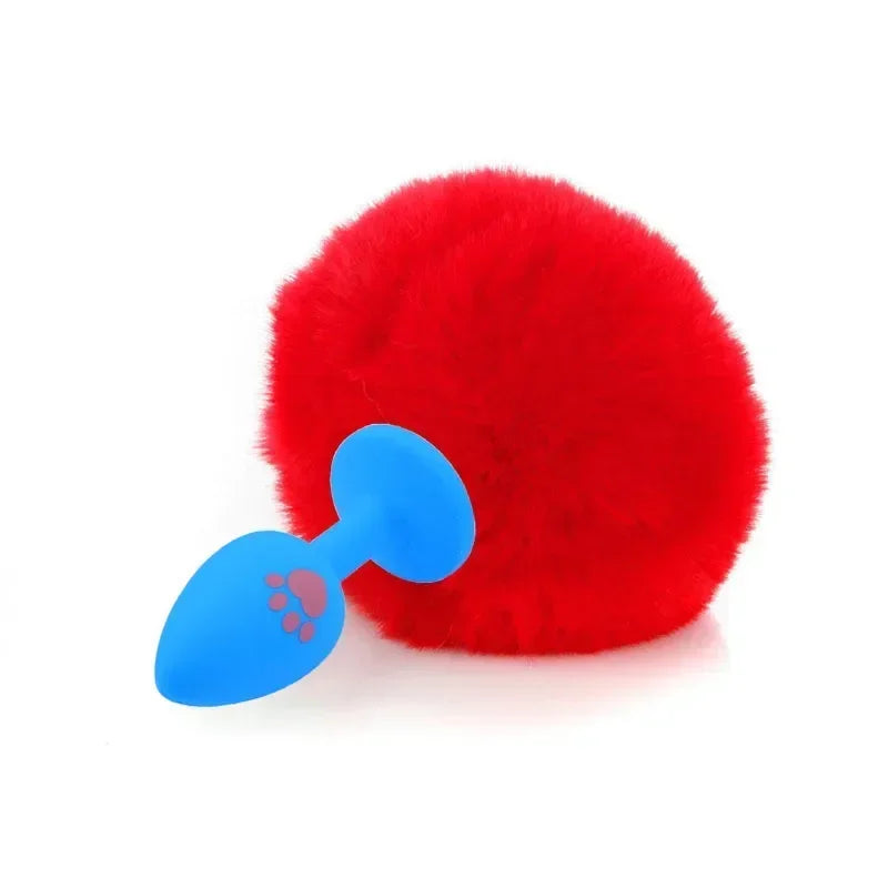 Sweet Bunny Paw Anal Plug (Colors)