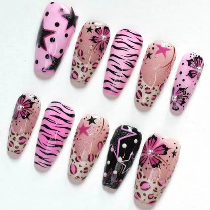 Wild Starlet Press-On Nail Set (30 Piece)