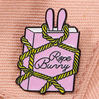 Rope Bunny Kinky Pin