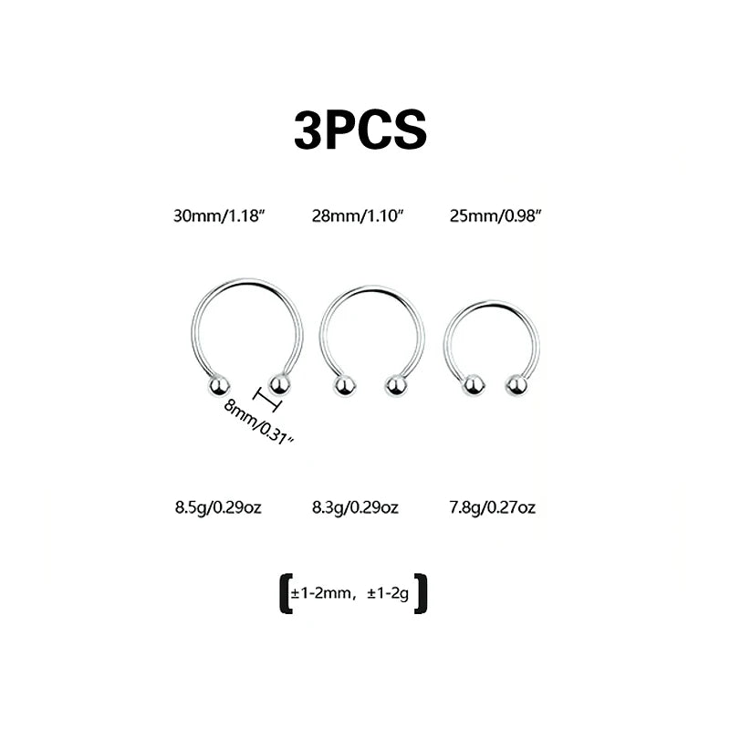 Stainless Steel Comfort Glans Support Rings