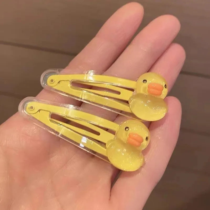 Tiny Duckling Hair Clip Set (2 Piece)
