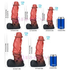 Monsters Silicone Dildo – S to XXL