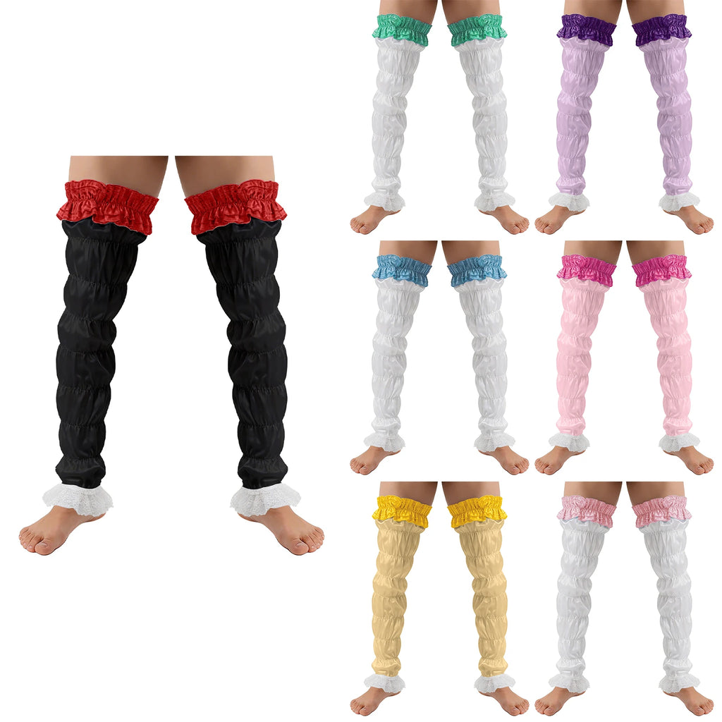 Sissy Ruffled Leg Warmers (Colors)