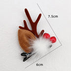 Reindeer Cheer Hair Clips