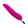 Pink Mischief Fox Tail Steel Plug