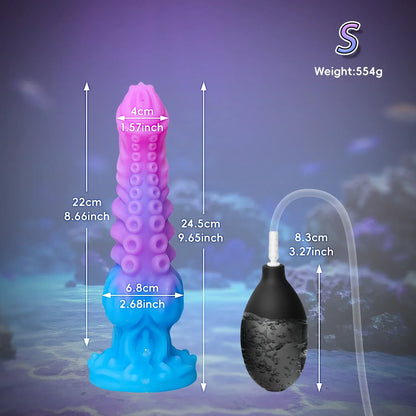 Canine Squirting Dildo – Liquid Silicone - Puppy's Aesthetics