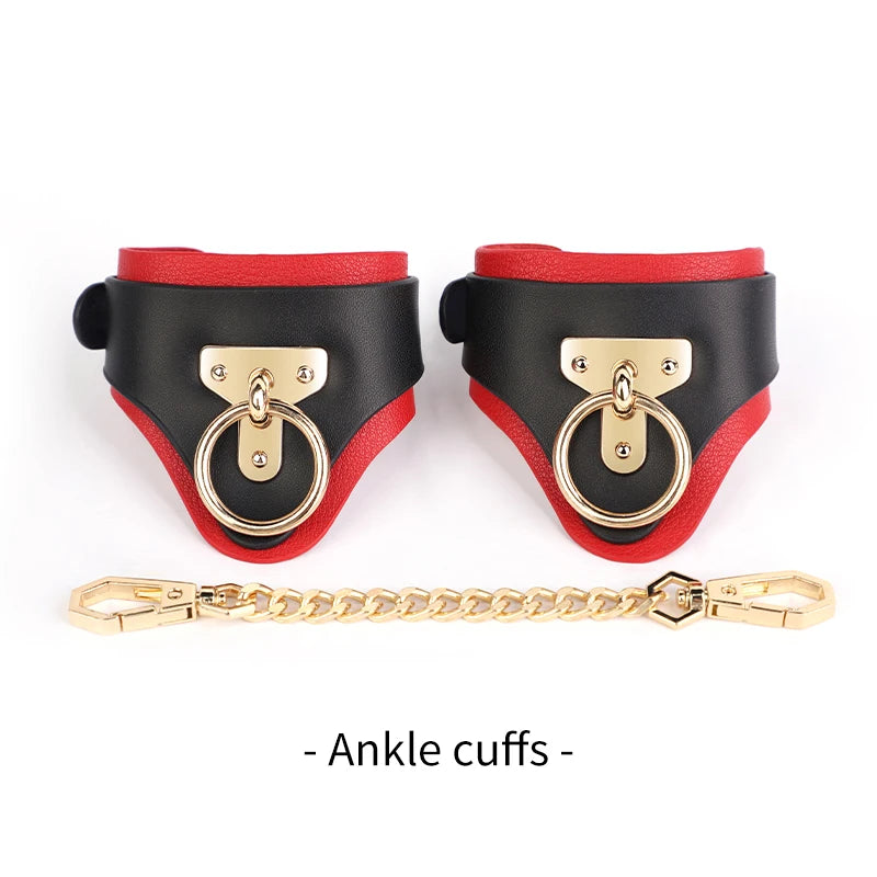 Genuine Leather Bondage Cuffs