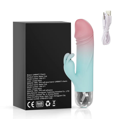 Pastel Powerful Rabbit Silicone Vibrator