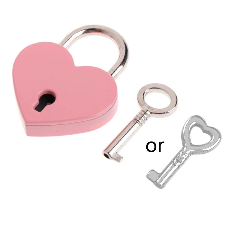 Tiny Heart Wish Lock (Colors)