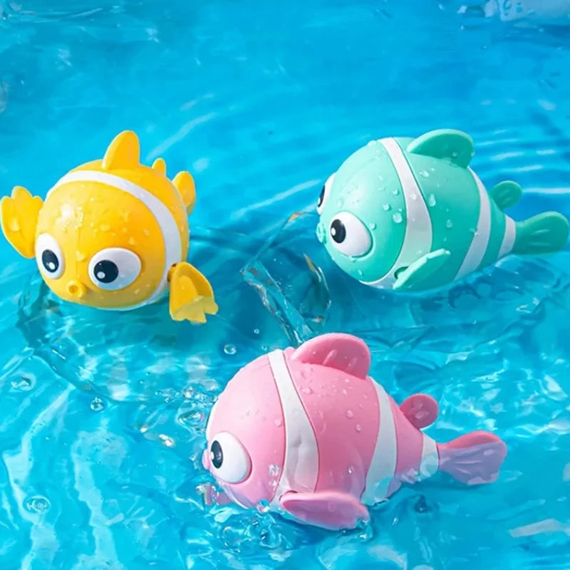 Wiggly Clownfish Wind-Up Bath Toy