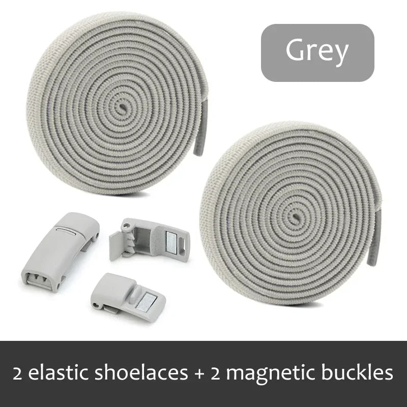 Easy-Step Magnetic No-Tie Shoelaces (Colors)